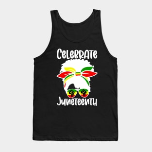 Celebrate Juneteenth Ancestors Black African American Tank Top